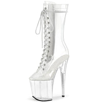 Women's stripper ankle boots - 20 cm heel, sexy and daring for evenings