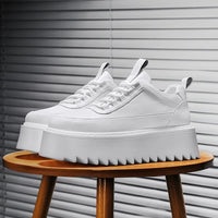 CHAXIAOA Men's Ankle Boots, Urban Core Classics – Chunky & Comfortable Sneakers