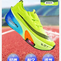 Chaussures de course unisexes – Plaque carbone, respirantes et ultralégères