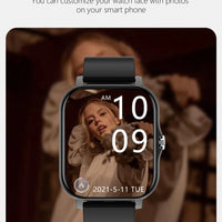 LAXASFIT Y13 Pro Max Smartwatch – Analog-Digital Style, Health & Fitness Tracking, Bluetooth 5.0