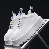 CHAXIAOA Men's Ankle Boots, Urban Core Classics – Chunky & Comfortable Sneakers