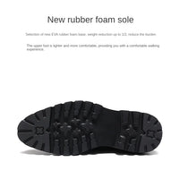 Men's Spring & Autumn Shoes - Genuine Leather Oxford Shoes with Thick Sole, Business & Casual Elegance