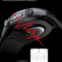RNABAU AirCare Pro™ – Smartwatch Santé 2025 avec Mesure Réelle de la Tension
