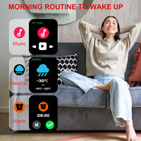 LAXASFIT™ 2.01'' – Smartwatch Connected Health & Sport | IPS HD Screen | Bluetooth 5.2 | Calls & Voice Assistant, Men/Women