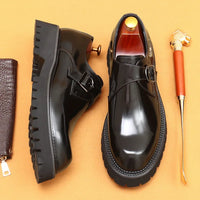 Oxford Homme de Luxe en Cuir Verni Italien – Chaussures Élevées à la Main, Élégantes & Confortables pour Mariage et Affaires"
