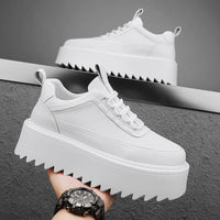 CHAXIAOA Men's Ankle Boots, Urban Core Classics – Chunky & Comfortable Sneakers