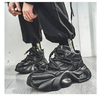 Baskets homme style designer – Sneakers à semelle épaisse confortables, mode décontractée automne/hiver