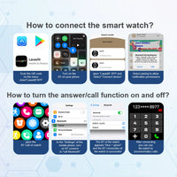 LAXASFIT T900 Ultra – The stylish and versatile Android Smartwatch for Men and Women