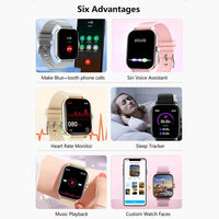 LAXASFIT Y13 Pro Max Smartwatch – Analog-Digital Style, Health & Fitness Tracking, Bluetooth 5.0