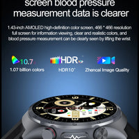 RNABAU AirCare Pro™ – Smartwatch Santé 2025 avec Mesure Réelle de la Tension