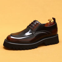 ASTON M. JAZZ – Chaussures Oxford Homme en Cuir Véritable, Italienne