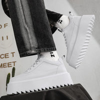CHAXIAOA Men's Ankle Boots, Urban Core Classics – Chunky & Comfortable Sneakers