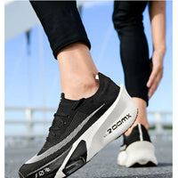 Chaussures de course unisexes – Plaque carbone, respirantes et ultralégères
