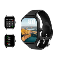 LAXASFIT™ 2.01'' – Smartwatch Connected Health & Sport | IPS HD Screen | Bluetooth 5.2 | Calls & Voice Assistant, Men/Women