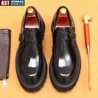 Oxford Homme de Luxe en Cuir Verni Italien – Chaussures Élevées à la Main, Élégantes & Confortables pour Mariage et Affaires"