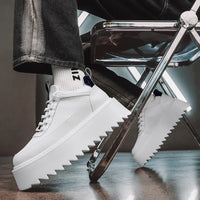 CHAXIAOA Men's Ankle Boots, Urban Core Classics – Chunky & Comfortable Sneakers