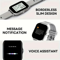 LAXASFIT Y13 Pro Max Smartwatch – Analog-Digital Style, Health & Fitness Tracking, Bluetooth 5.0
