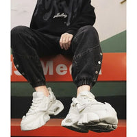SkyRise – Men's Platform Height Increasing Sneakers