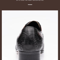 ASIMAYA Luxury Brogue – Genuine Leather Men's Shoes