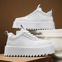 CHAXIAOA Men's Ankle Boots, Urban Core Classics – Chunky & Comfortable Sneakers