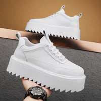 CHAXIAOA Men's Ankle Boots, Urban Core Classics – Chunky & Comfortable Sneakers