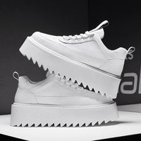 CHAXIAOA Men's Ankle Boots, Urban Core Classics – Chunky & Comfortable Sneakers