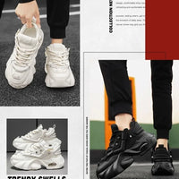SkyRise – Men's Platform Height Increasing Sneakers