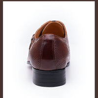 YAOLIDA Prestige Oxford – Men's Genuine Leather Wedding; Business Shoes