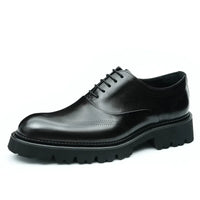 "Oxford Classico – Chaussures Homme en Cuir Véritable 4 cm Élégance Britannique"