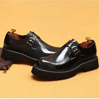 Oxford Homme de Luxe en Cuir Verni Italien – Chaussures Élevées à la Main, Élégantes & Confortables pour Mariage et Affaires"