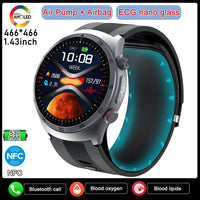 RNABAU AirCare Pro™ – Smartwatch Santé 2025 avec Mesure Réelle de la Tension