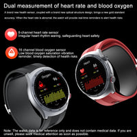 RNABAU AirCare Pro™ – Smartwatch Santé 2025 avec Mesure Réelle de la Tension