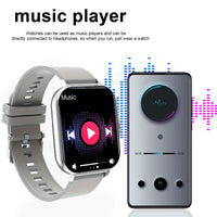 Unisex Smartwatch - Wireless Calls, Multiple App Notifications, Sports Smartwatch Compatible with iPhone and Android