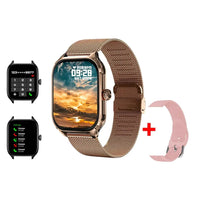 LAXASFIT™ 2.01'' – Smartwatch Connected Health & Sport | IPS HD Screen | Bluetooth 5.2 | Calls & Voice Assistant, Men/Women