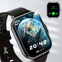 Unisex Smartwatch - Wireless Calls, Multiple App Notifications, Sports Smartwatch Compatible with iPhone and Android