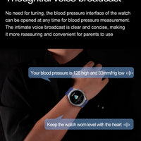 RNABAU AirCare Pro™ – Smartwatch Santé 2025 avec Mesure Réelle de la Tension