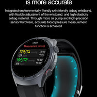 RNABAU AirCare Pro™ – Smartwatch Santé 2025 avec Mesure Réelle de la Tension