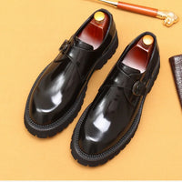 Oxford Homme de Luxe en Cuir Verni Italien – Chaussures Élevées à la Main, Élégantes & Confortables pour Mariage et Affaires"