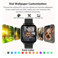 LAXASFIT Y13 Pro Max Smartwatch – Analog-Digital Style, Health & Fitness Tracking, Bluetooth 5.0