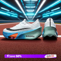 Chaussures de course unisexes – Plaque carbone, respirantes et ultralégères