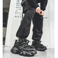 Baskets homme style designer – Sneakers à semelle épaisse confortables, mode décontractée automne/hiver
