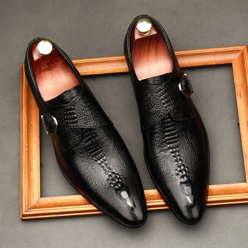 Mocassins; Oxfords Homme en Cuir Véritable, Britanique