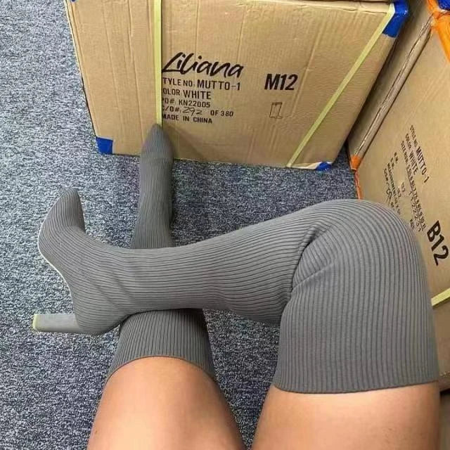 Sexy Women's Boots Fall Winter - High Heel, Over the Knee