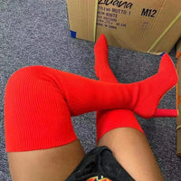 Sexy Women's Boots Fall Winter - High Heel, Over the Knee