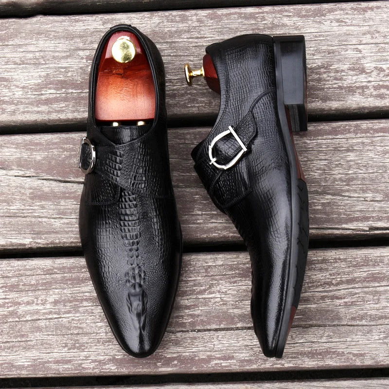 Mocassins; Oxfords Homme en Cuir Véritable, Britanique