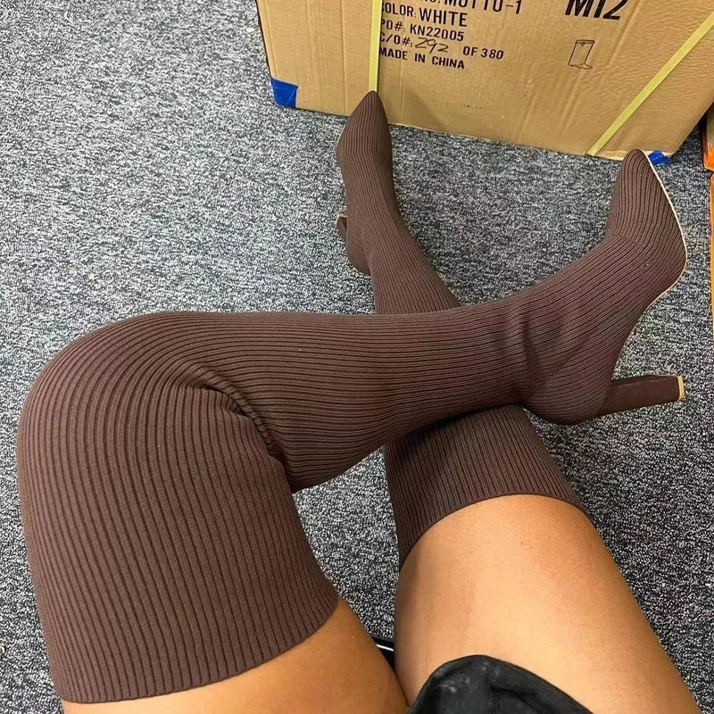 Sexy Women's Boots Fall Winter - High Heel, Over the Knee