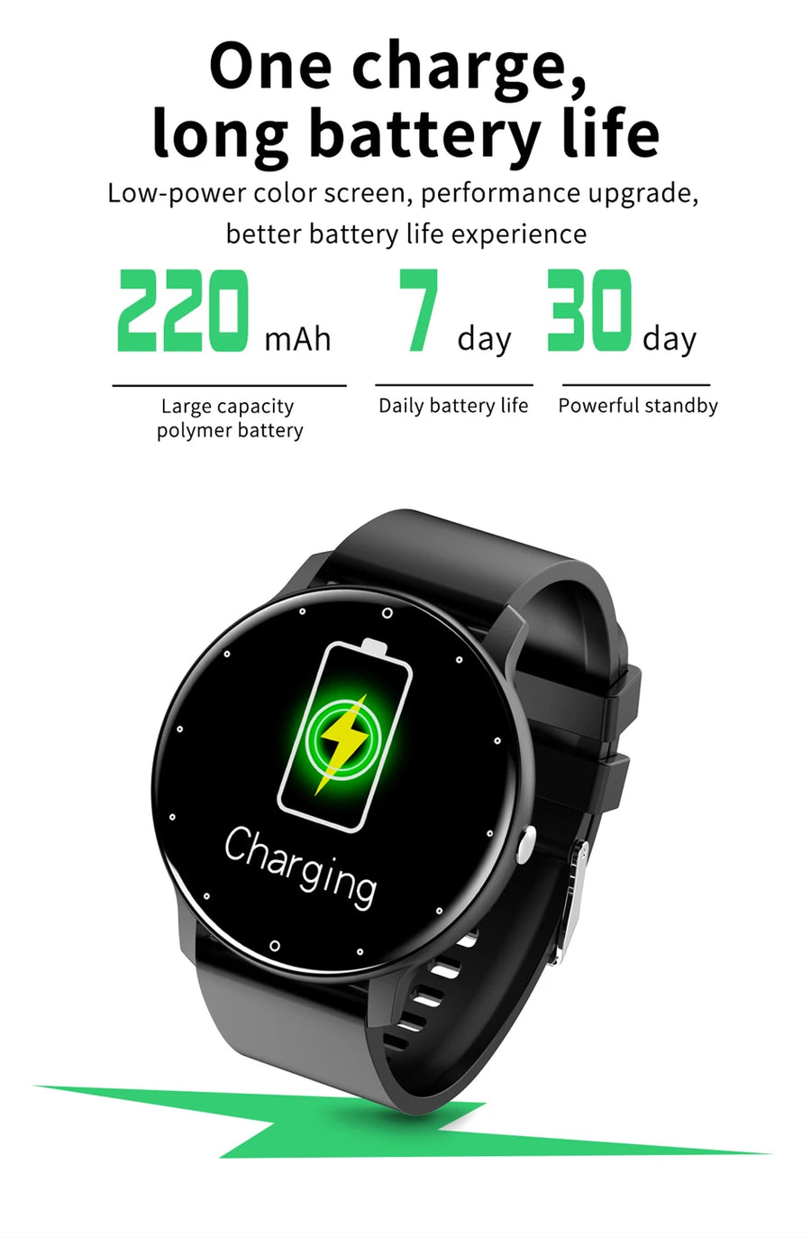 LIGE BW0223™ – Sports Smartwatch; Men's/Women's Health