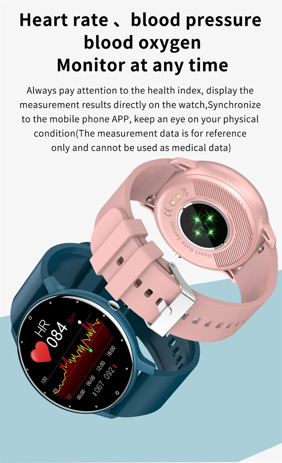 LIGE BW0223™ – Sports Smartwatch; Men's/Women's Health