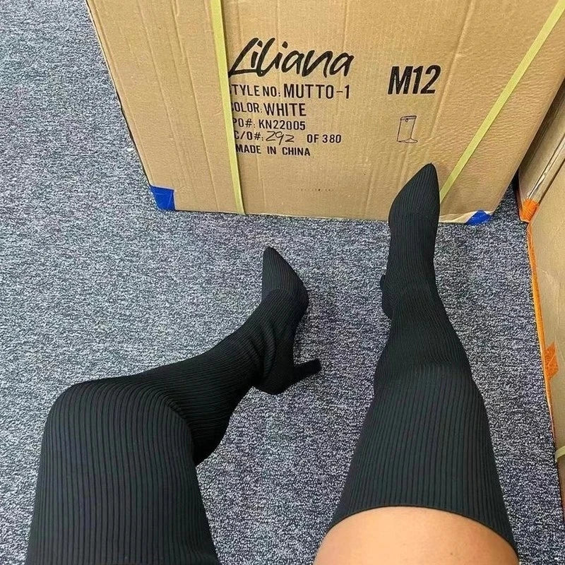 Sexy Women's Boots Fall Winter - High Heel, Over the Knee