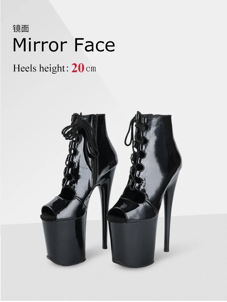 Sexy High Heel Ankle Boots - Stiletto, Exotic Platform, Club & Dance